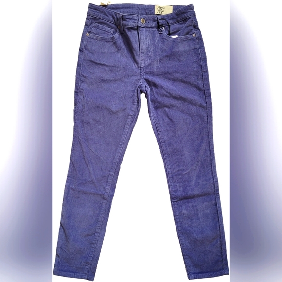 Cosmic Blue Love Pants - NWT Cosmic Blue Love Stitch Fix Corduroy Skinny Pants - Purple - 25P (Petite)